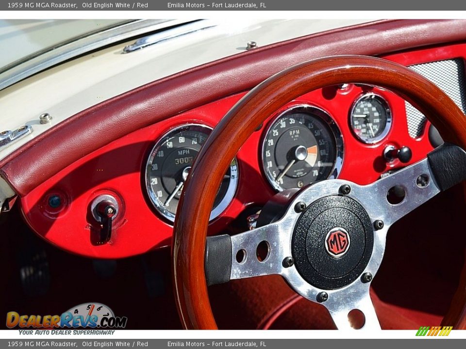 1959 MG MGA Roadster Steering Wheel Photo #17