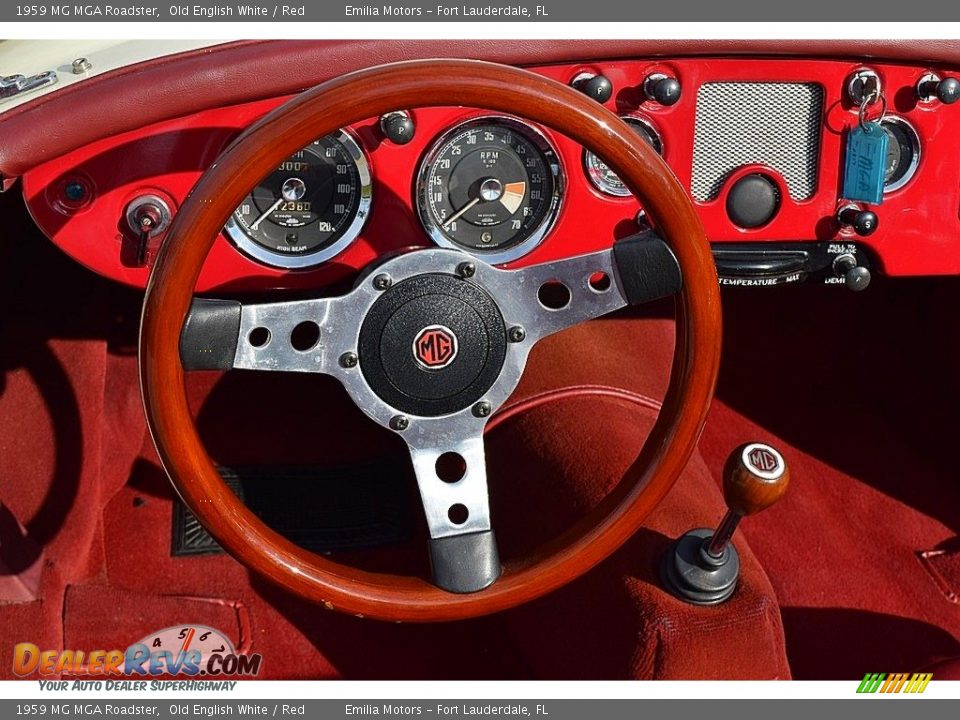 1959 MG MGA Roadster Steering Wheel Photo #19