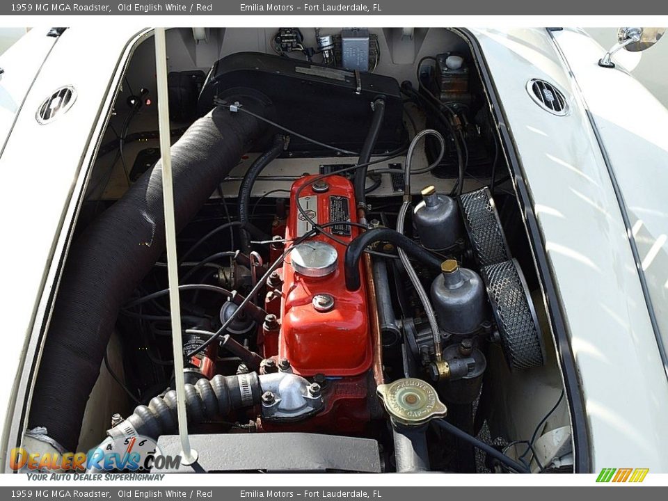 1959 MG MGA Roadster 1.5 Liter OHV 8-Valve 4 Cylinder Engine Photo #21