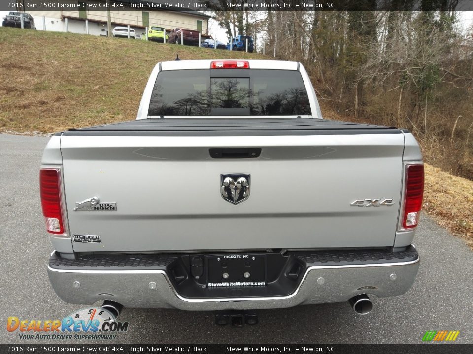 Bright Silver Metallic 2016 Ram 1500 Laramie Crew Cab 4x4 Photo #7