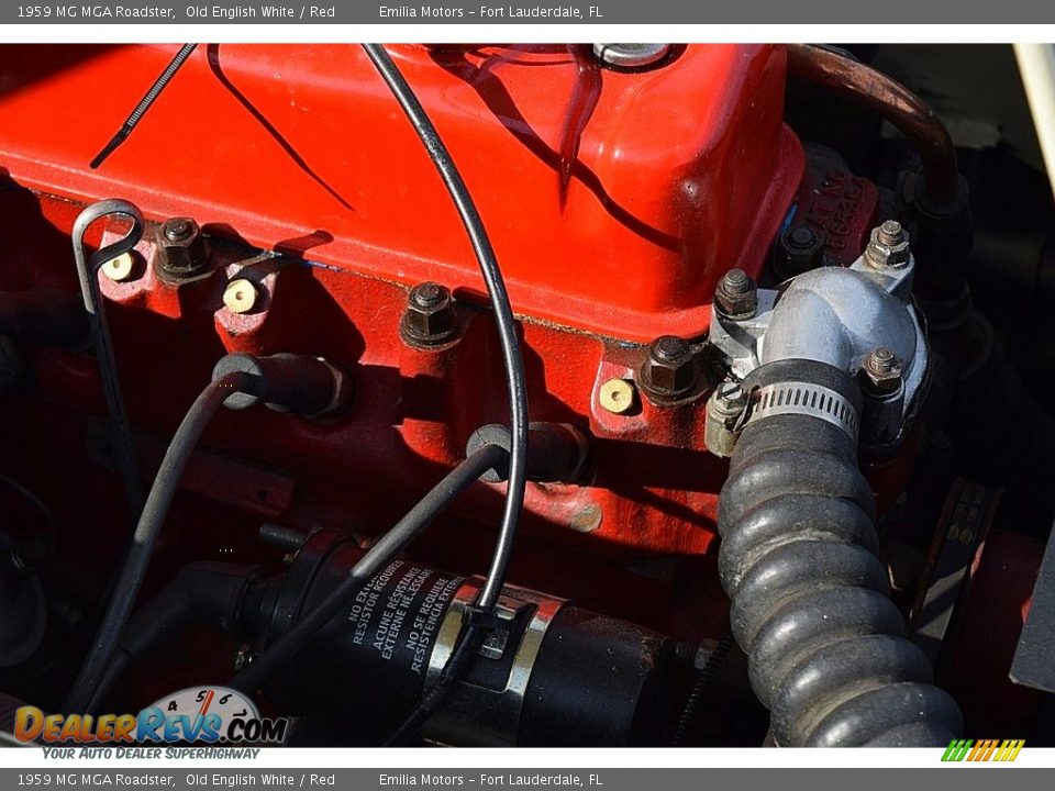 1959 MG MGA Roadster 1.5 Liter OHV 8-Valve 4 Cylinder Engine Photo #24