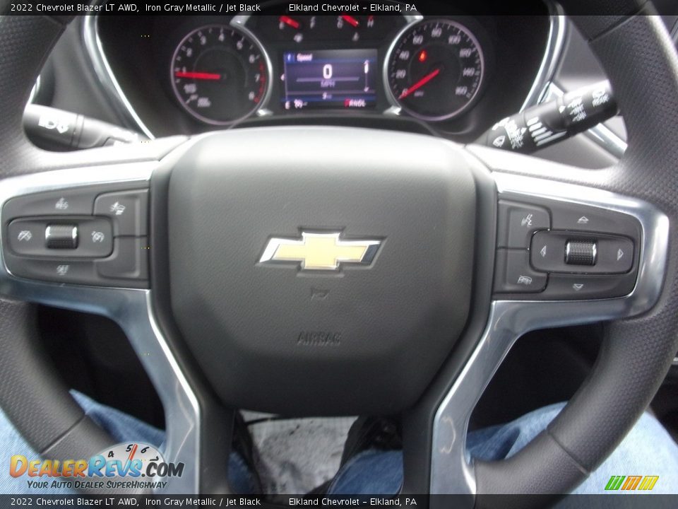 2022 Chevrolet Blazer LT AWD Iron Gray Metallic / Jet Black Photo #22