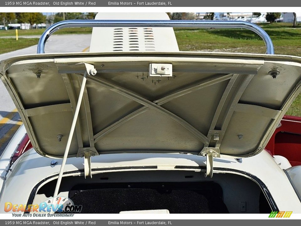 1959 MG MGA Roadster Trunk Photo #31