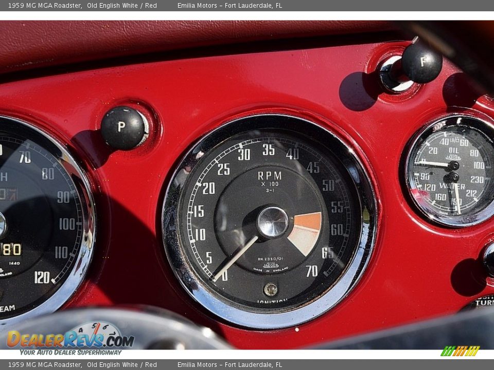 1959 MG MGA Roadster Gauges Photo #41