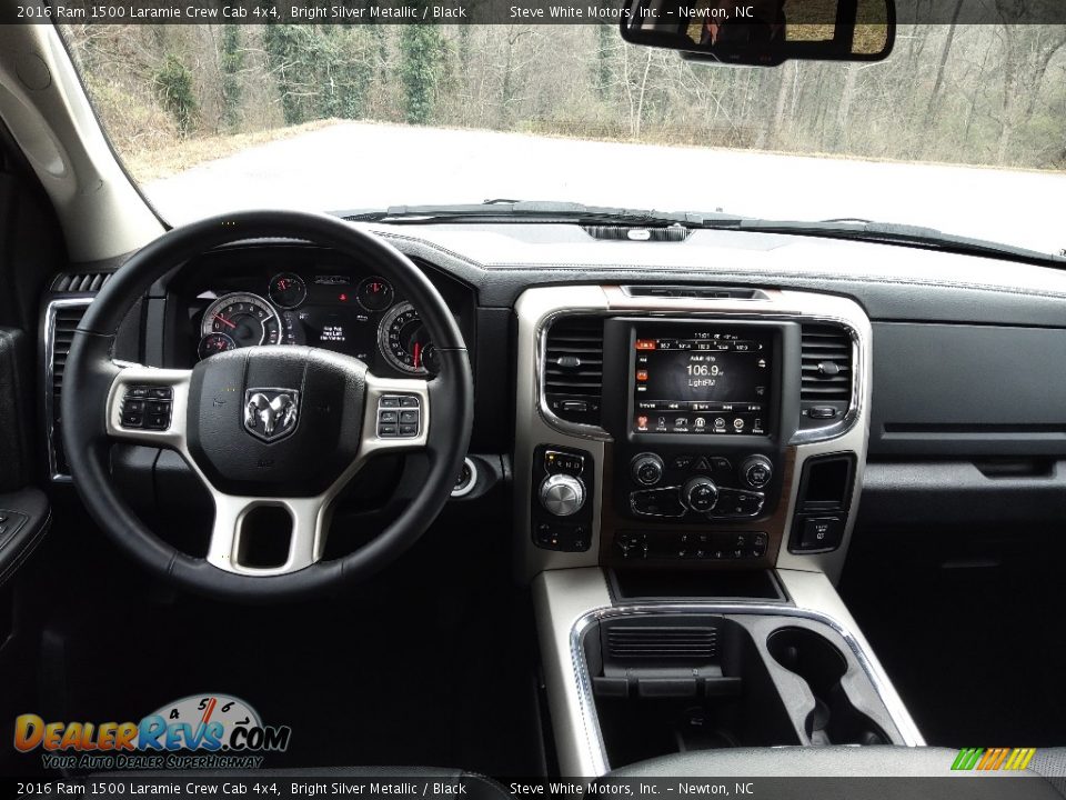 Dashboard of 2016 Ram 1500 Laramie Crew Cab 4x4 Photo #21