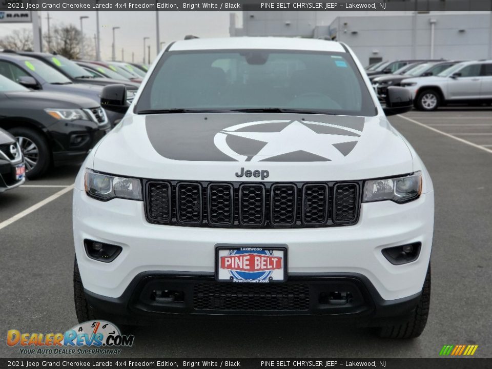 2021 Jeep Grand Cherokee Laredo 4x4 Freedom Edition Bright White / Black Photo #2