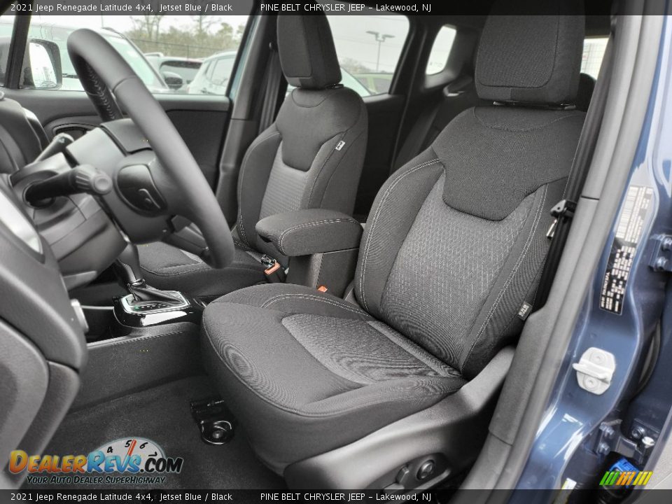 2021 Jeep Renegade Latitude 4x4 Jetset Blue / Black Photo #10