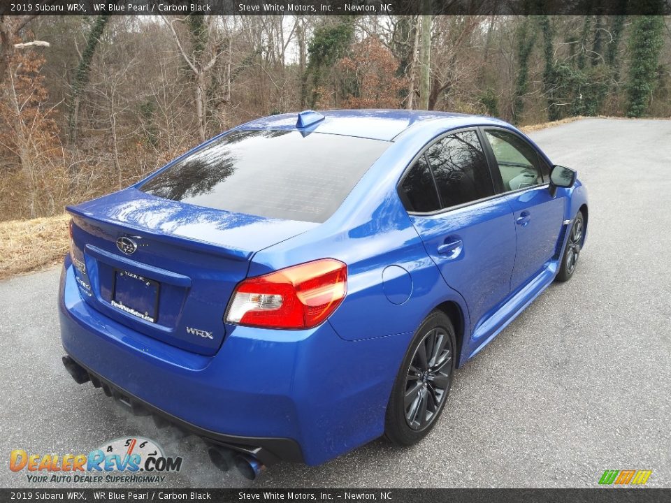 2019 Subaru WRX WR Blue Pearl / Carbon Black Photo #7