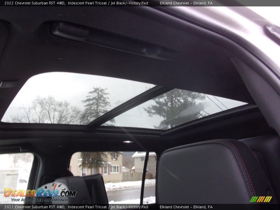 Sunroof of 2022 Chevrolet Suburban RST 4WD Photo #26