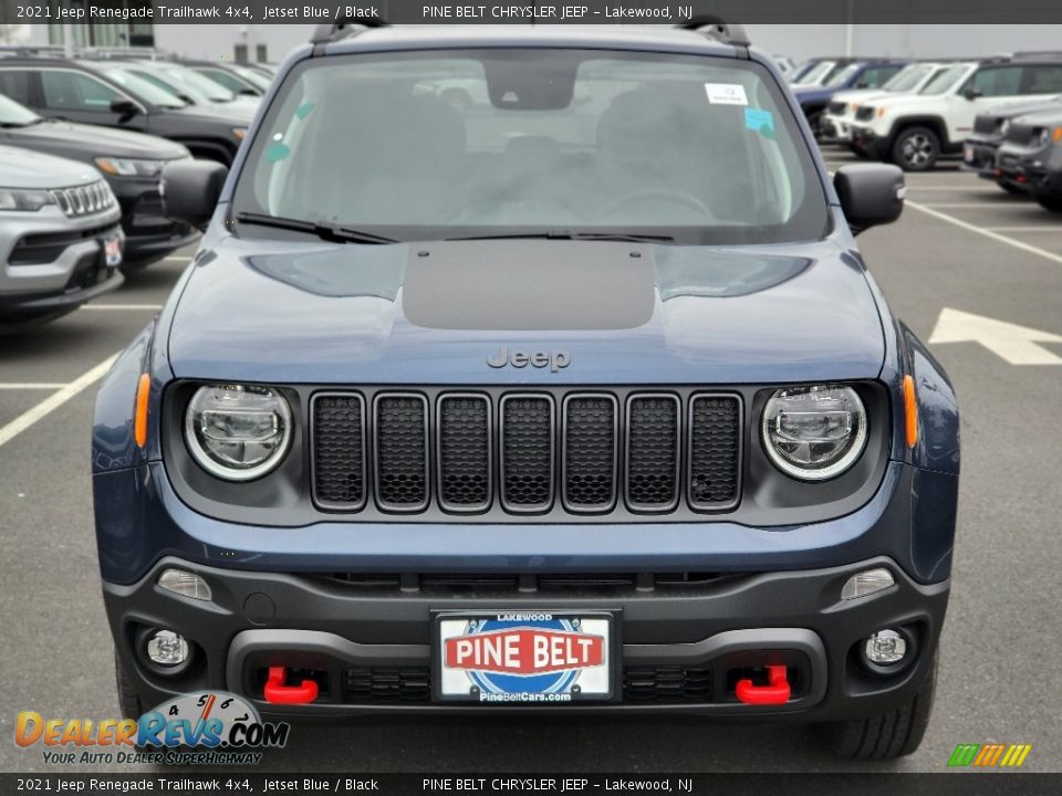 2021 Jeep Renegade Trailhawk 4x4 Jetset Blue / Black Photo #2