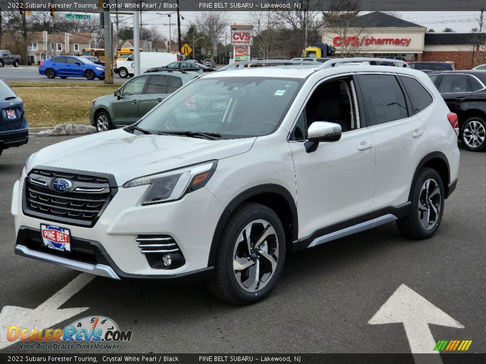 2022 Subaru Forester Touring Crystal White Pearl / Black Photo #1