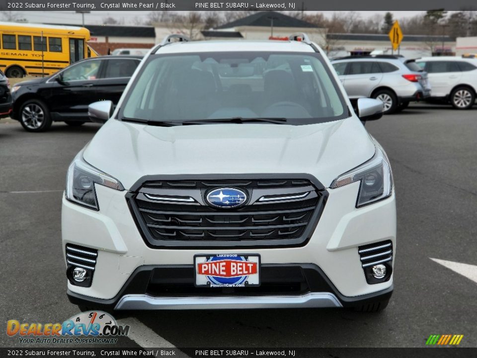 2022 Subaru Forester Touring Crystal White Pearl / Black Photo #2