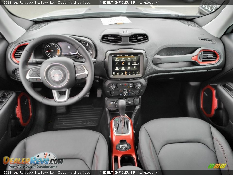 2021 Jeep Renegade Trailhawk 4x4 Glacier Metallic / Black Photo #9