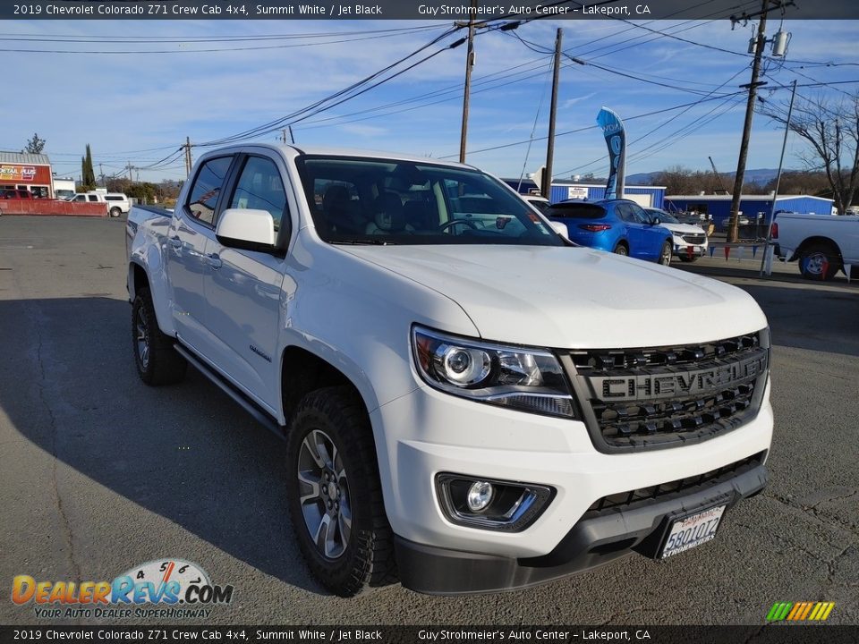 2019 Chevrolet Colorado Z71 Crew Cab 4x4 Summit White / Jet Black Photo #1