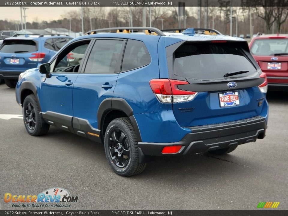 2022 Subaru Forester Wilderness Geyser Blue / Black Photo #4