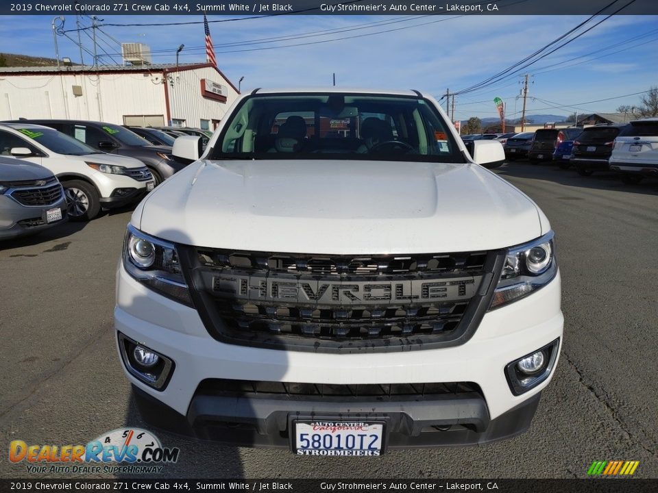 2019 Chevrolet Colorado Z71 Crew Cab 4x4 Summit White / Jet Black Photo #2