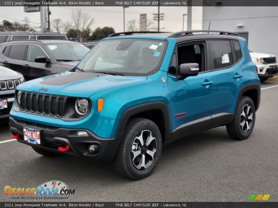 Front 3/4 View of 2021 Jeep Renegade Trailhawk 4x4 Photo #1