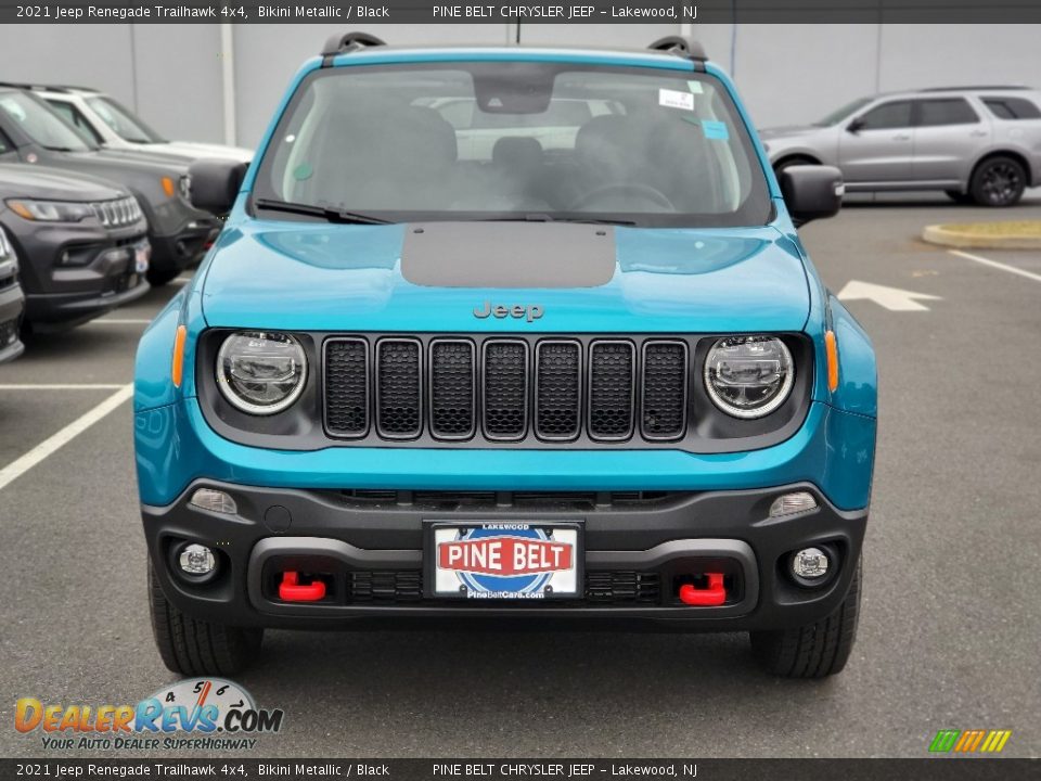 Bikini Metallic 2021 Jeep Renegade Trailhawk 4x4 Photo #2