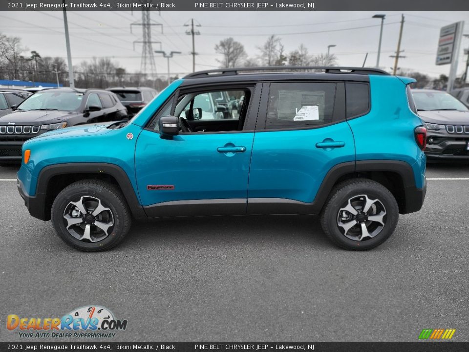 Bikini Metallic 2021 Jeep Renegade Trailhawk 4x4 Photo #3