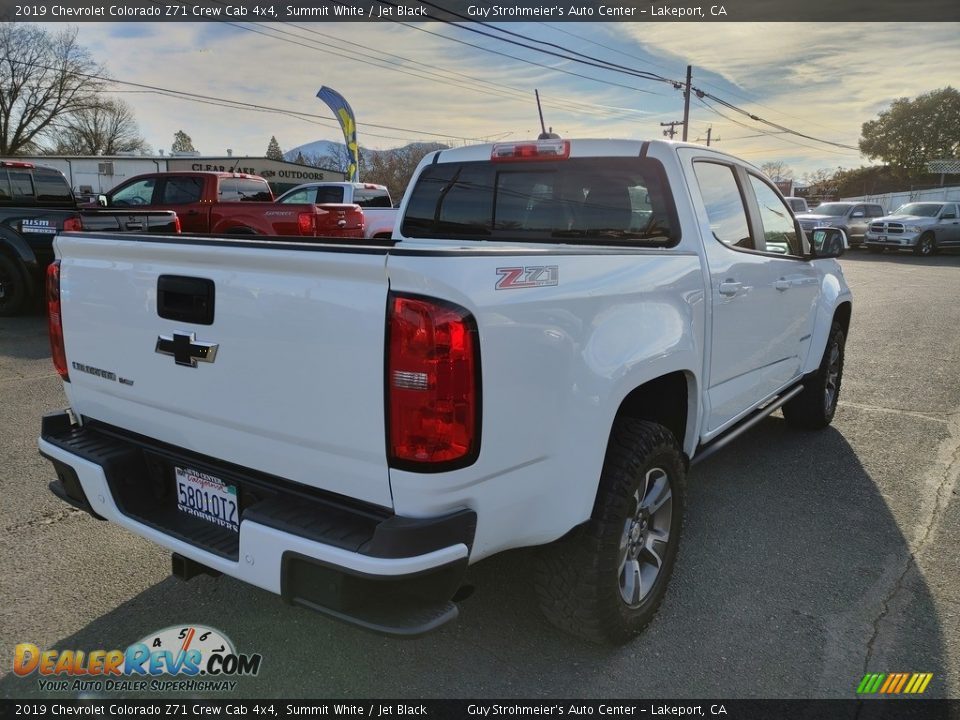 2019 Chevrolet Colorado Z71 Crew Cab 4x4 Summit White / Jet Black Photo #7