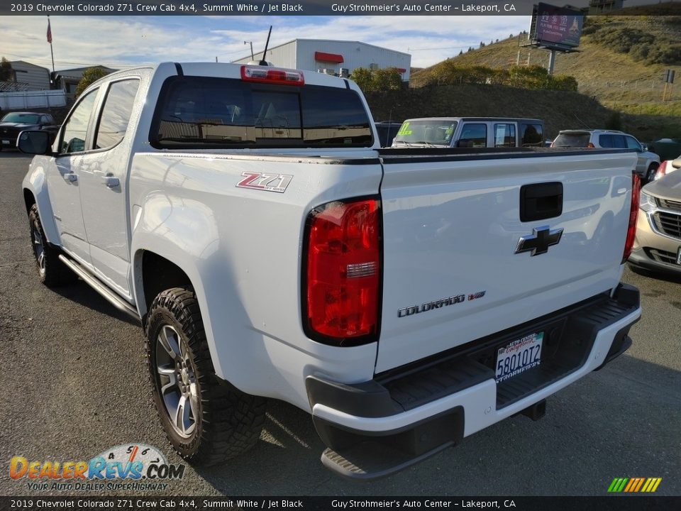 2019 Chevrolet Colorado Z71 Crew Cab 4x4 Summit White / Jet Black Photo #9