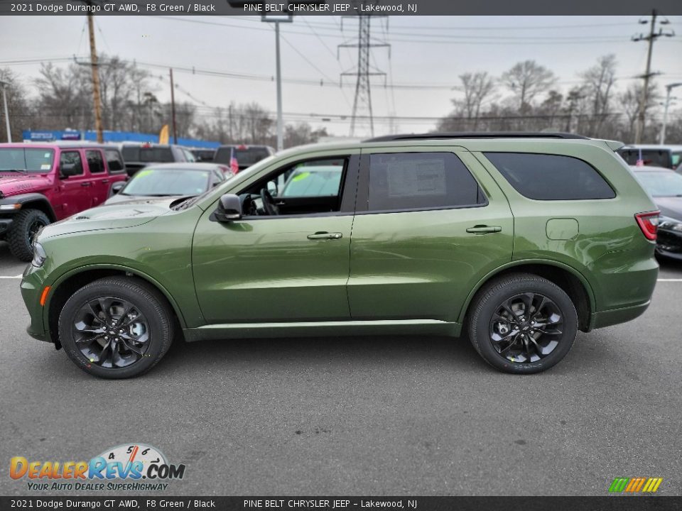 F8 Green 2021 Dodge Durango GT AWD Photo #3