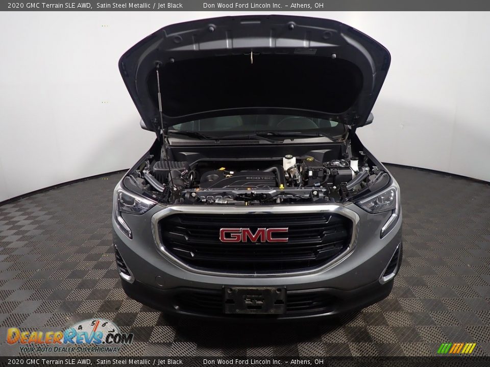 2020 GMC Terrain SLE AWD Satin Steel Metallic / Jet Black Photo #6