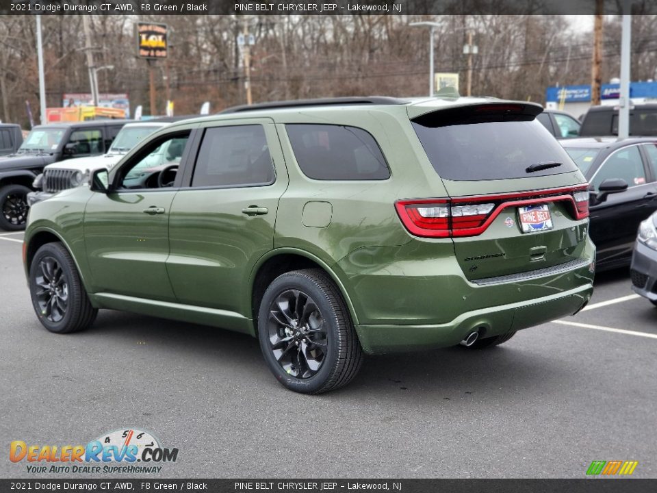 2021 Dodge Durango GT AWD F8 Green / Black Photo #4