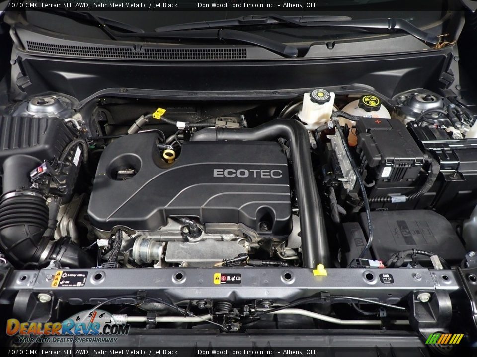 2020 GMC Terrain SLE AWD Satin Steel Metallic / Jet Black Photo #7