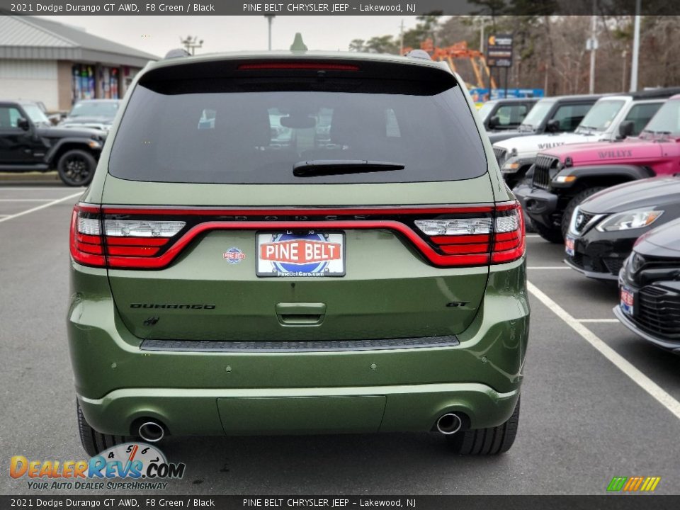 2021 Dodge Durango GT AWD F8 Green / Black Photo #5