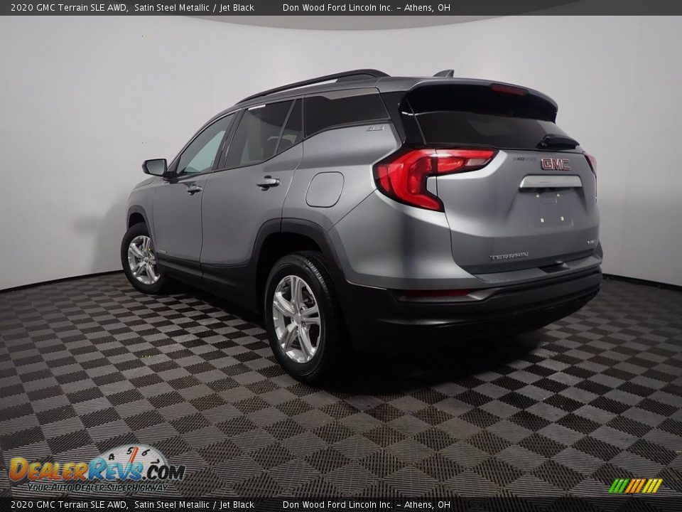 2020 GMC Terrain SLE AWD Satin Steel Metallic / Jet Black Photo #11