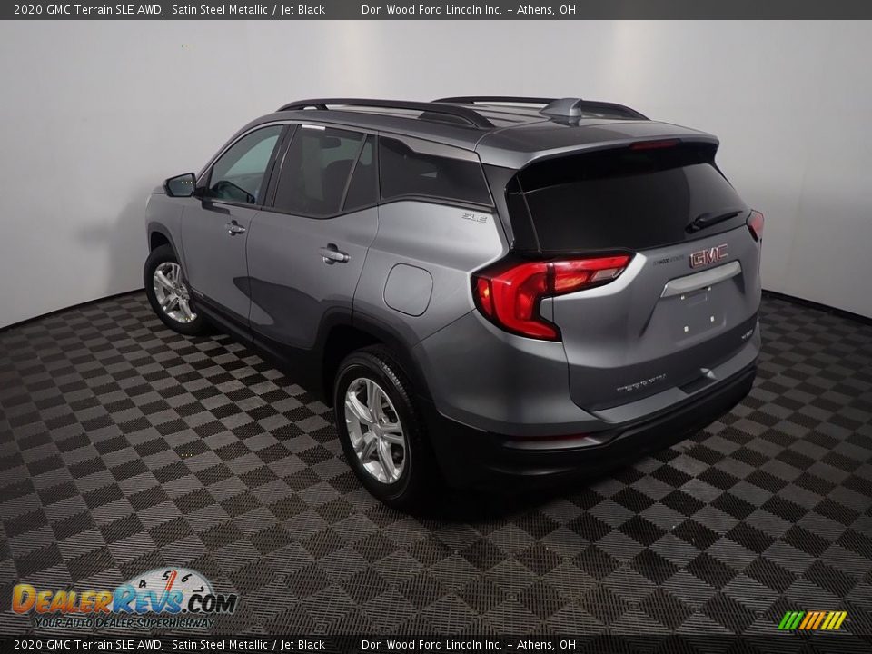 2020 GMC Terrain SLE AWD Satin Steel Metallic / Jet Black Photo #12