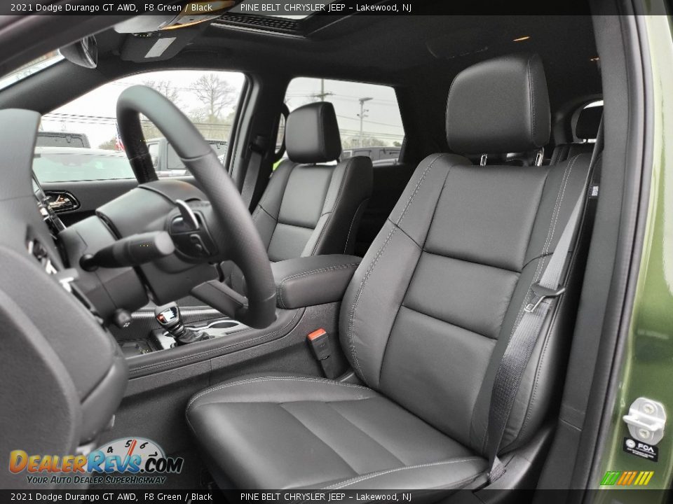 Front Seat of 2021 Dodge Durango GT AWD Photo #10