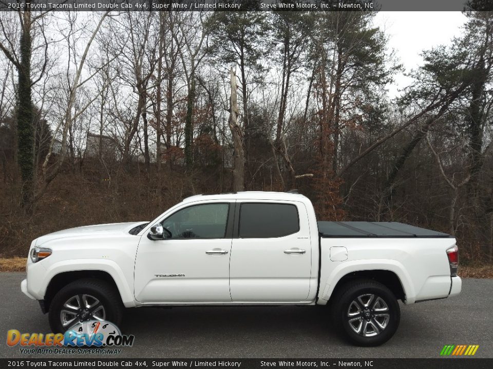 Super White 2016 Toyota Tacoma Limited Double Cab 4x4 Photo #1