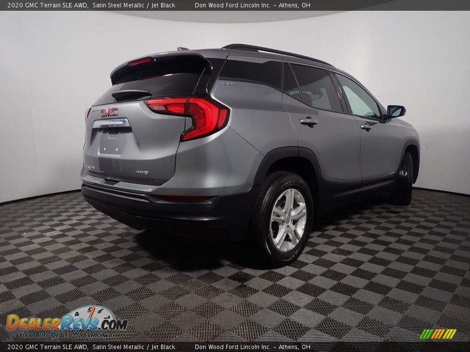 2020 GMC Terrain SLE AWD Satin Steel Metallic / Jet Black Photo #16