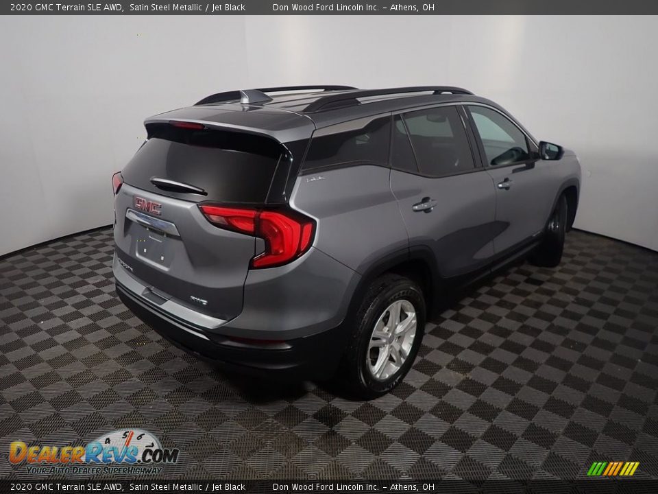 2020 GMC Terrain SLE AWD Satin Steel Metallic / Jet Black Photo #17