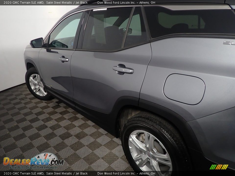 2020 GMC Terrain SLE AWD Satin Steel Metallic / Jet Black Photo #18