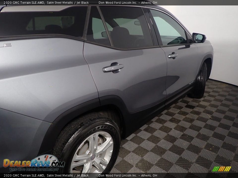 2020 GMC Terrain SLE AWD Satin Steel Metallic / Jet Black Photo #19