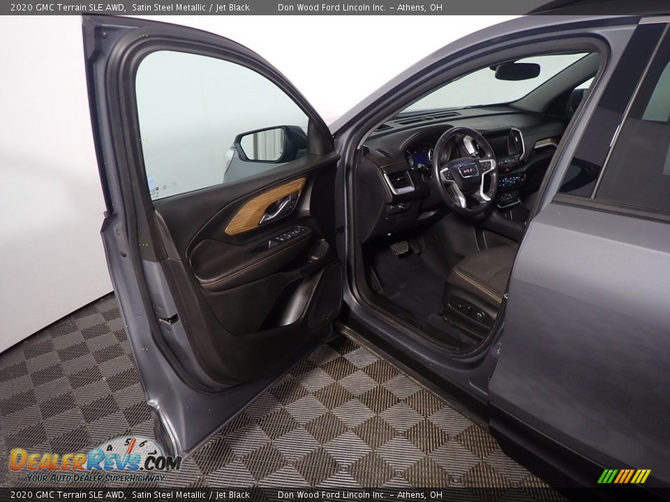 2020 GMC Terrain SLE AWD Satin Steel Metallic / Jet Black Photo #20