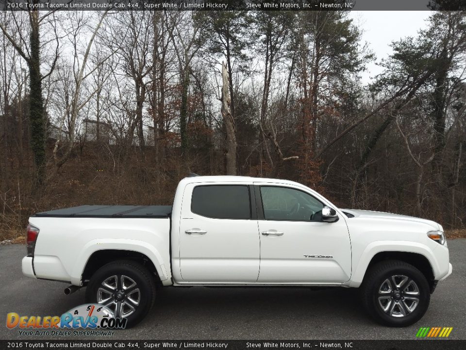 Super White 2016 Toyota Tacoma Limited Double Cab 4x4 Photo #5