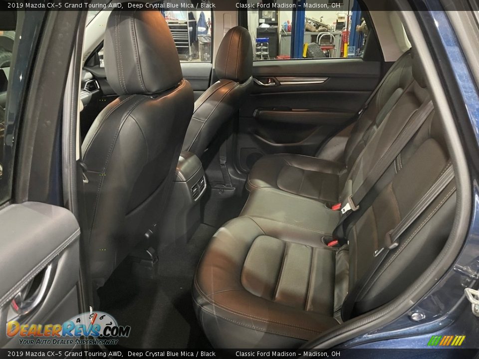 2019 Mazda CX-5 Grand Touring AWD Deep Crystal Blue Mica / Black Photo #13