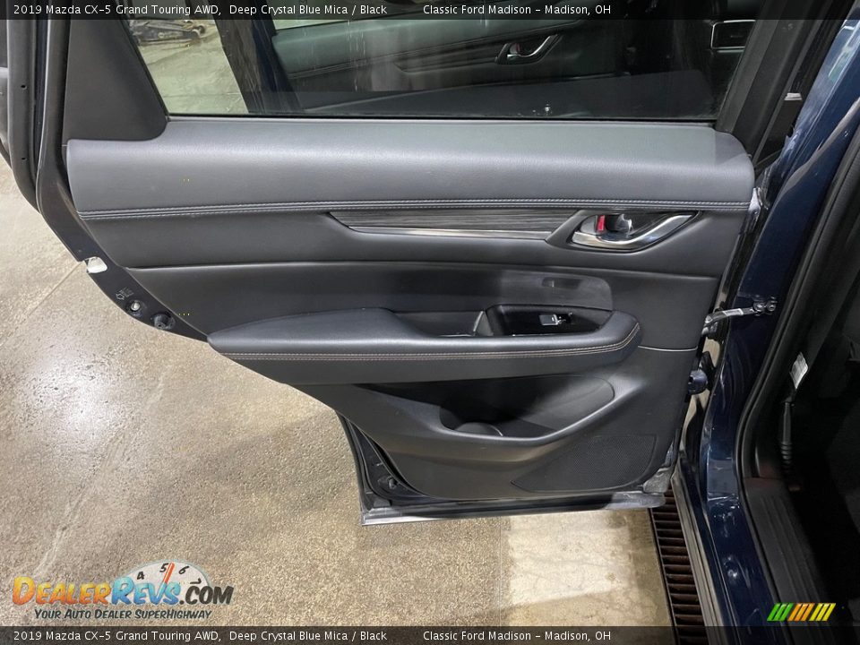 2019 Mazda CX-5 Grand Touring AWD Deep Crystal Blue Mica / Black Photo #14