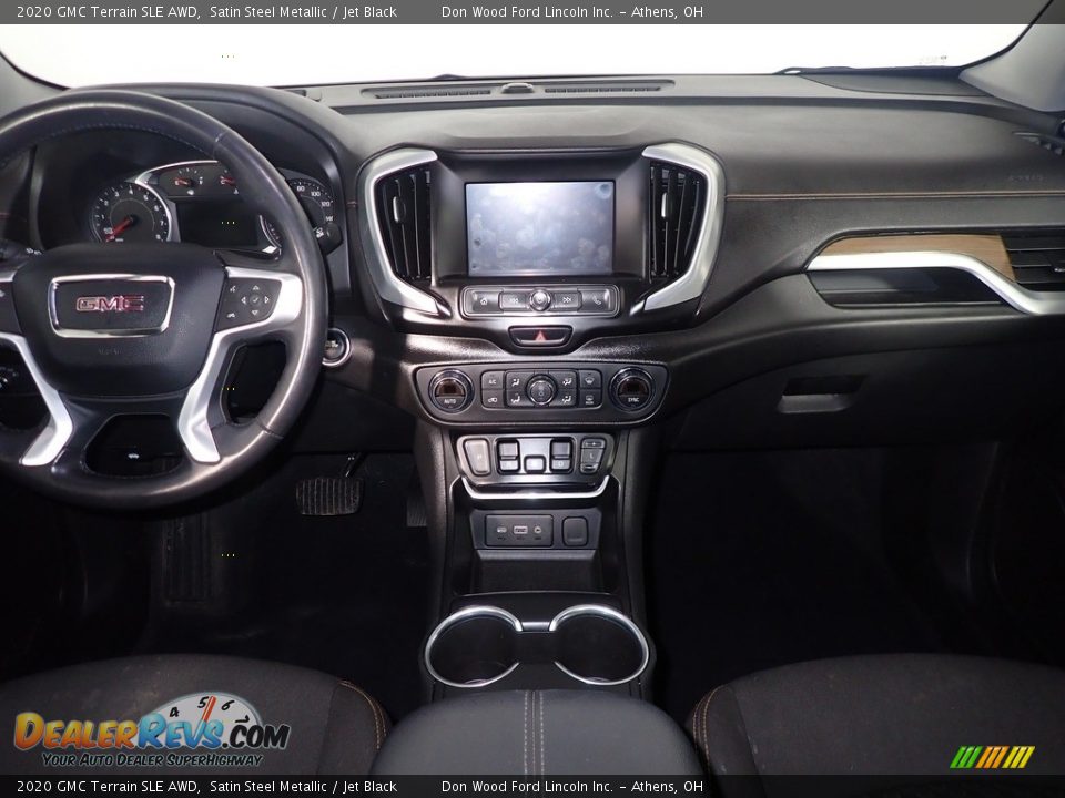 2020 GMC Terrain SLE AWD Satin Steel Metallic / Jet Black Photo #25