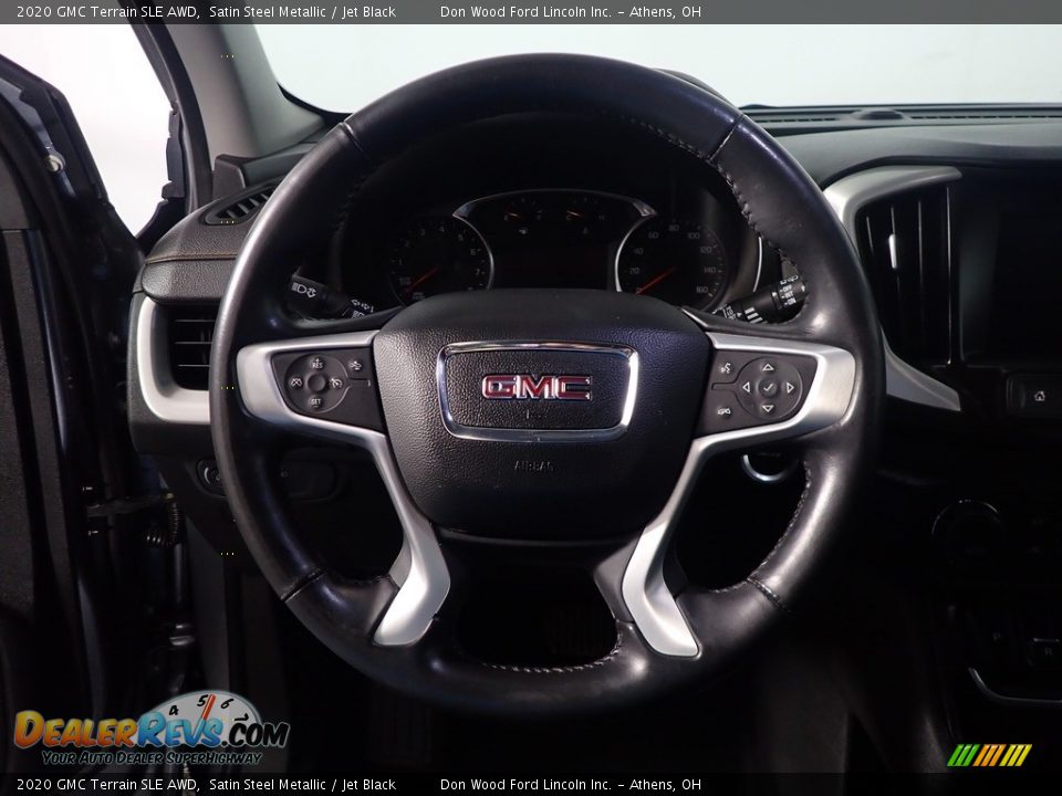 2020 GMC Terrain SLE AWD Satin Steel Metallic / Jet Black Photo #27