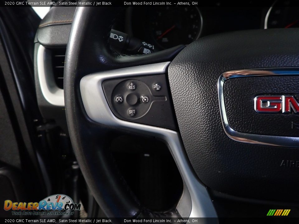 2020 GMC Terrain SLE AWD Satin Steel Metallic / Jet Black Photo #29