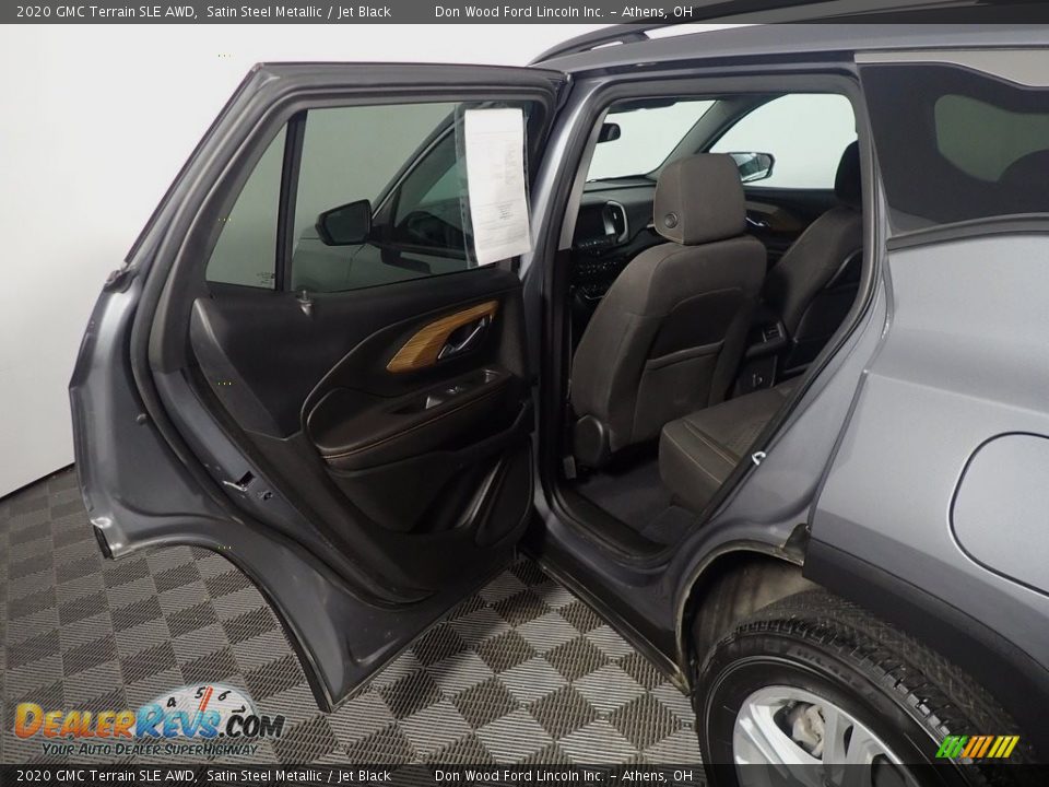 2020 GMC Terrain SLE AWD Satin Steel Metallic / Jet Black Photo #34