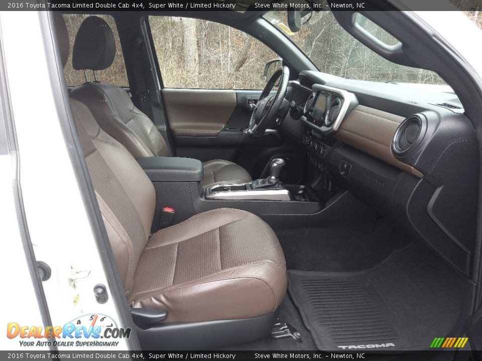 Front Seat of 2016 Toyota Tacoma Limited Double Cab 4x4 Photo #16