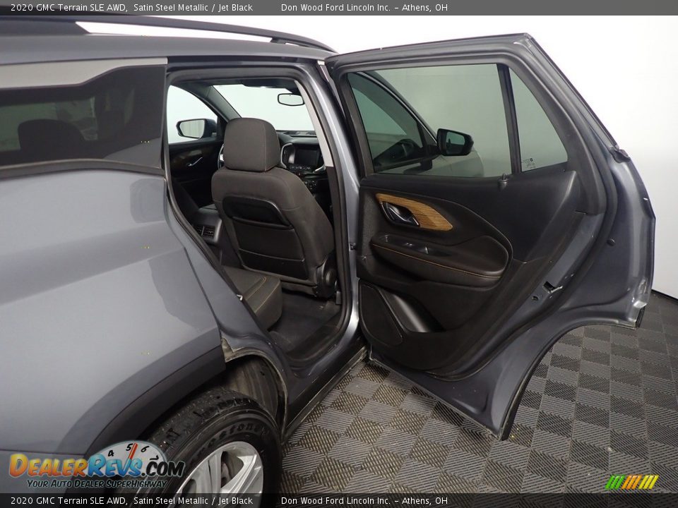 2020 GMC Terrain SLE AWD Satin Steel Metallic / Jet Black Photo #36