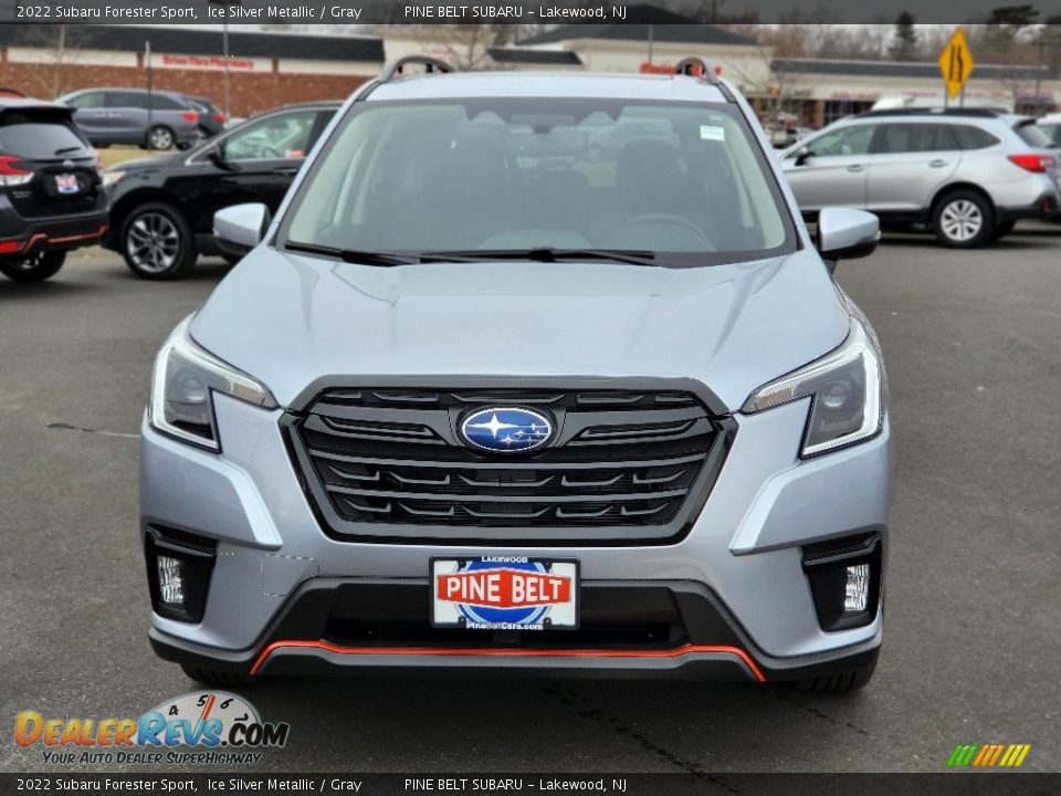 2022 Subaru Forester Sport Ice Silver Metallic / Gray Photo #2