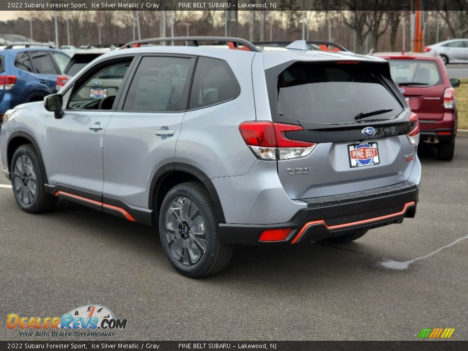 2022 Subaru Forester Sport Ice Silver Metallic / Gray Photo #4